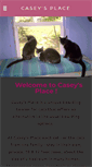 Mobile Screenshot of caseysplaceforcats.com